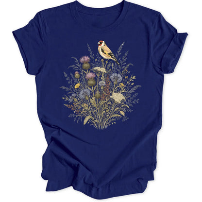 Goldfinch Bloom - Navy
