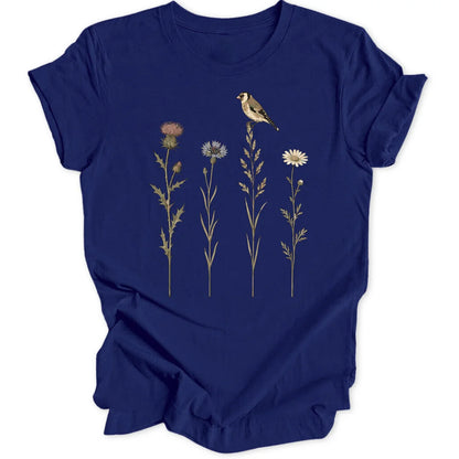 Goldfinch Stems - Navy