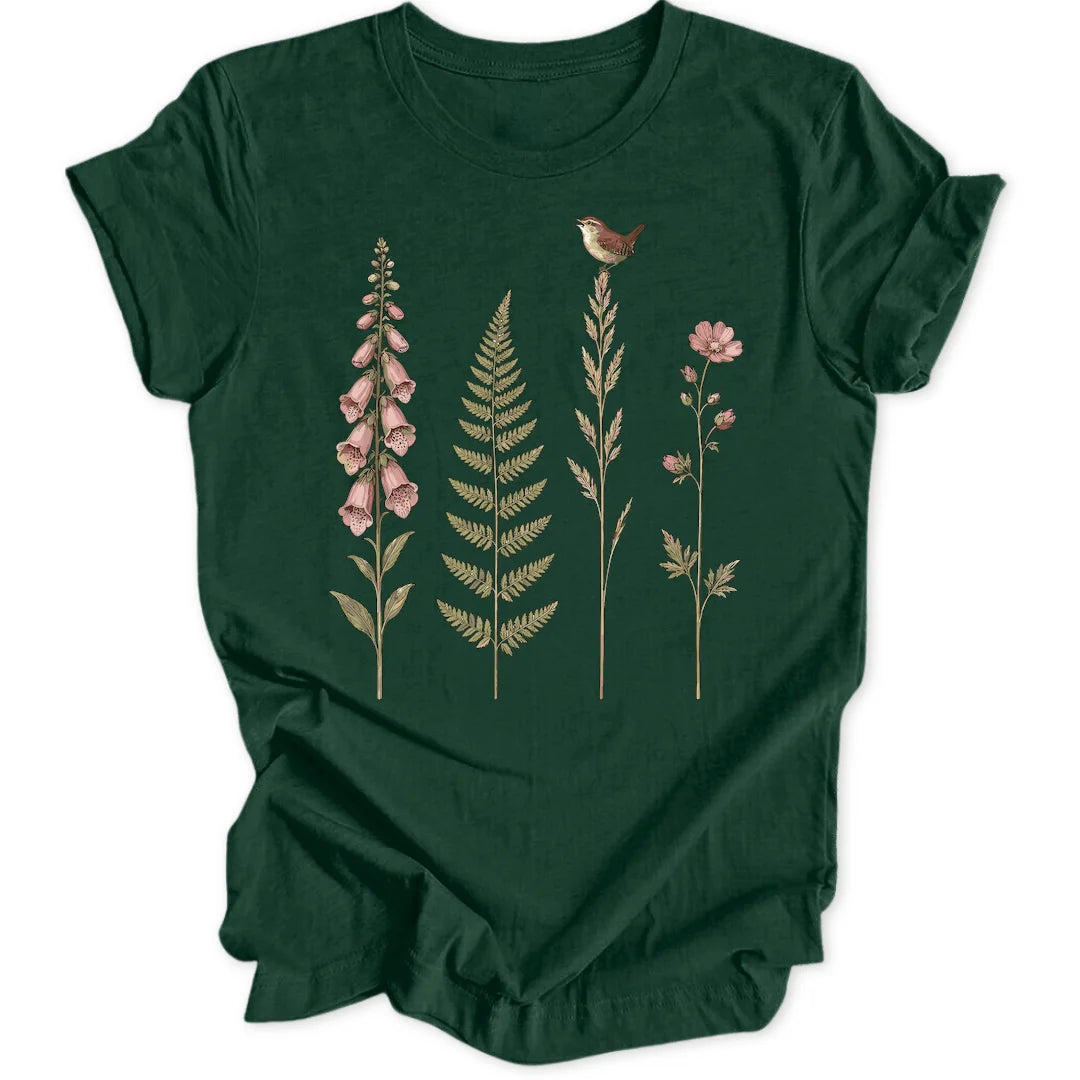 Wren Stems - Forest Green