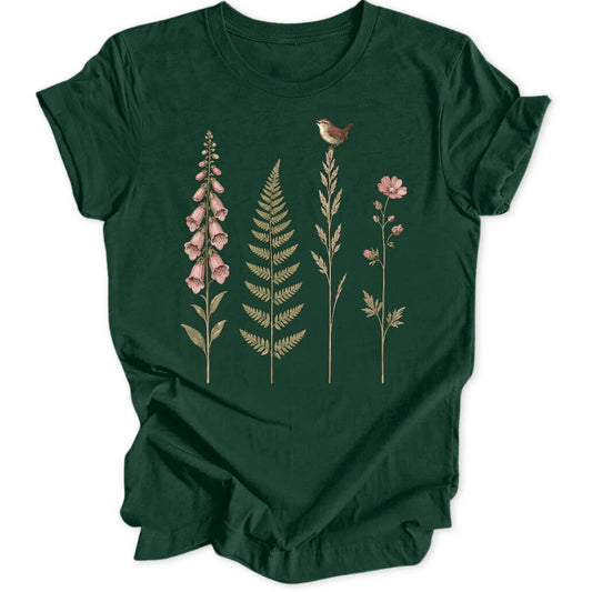 Wren Stems - Forest Green