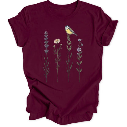 Bluetit Stems - Maroon