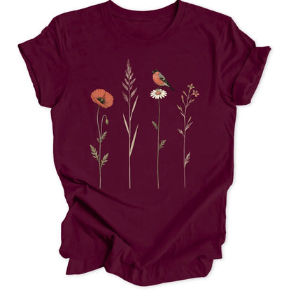 Bullfinch Stems - Maroon