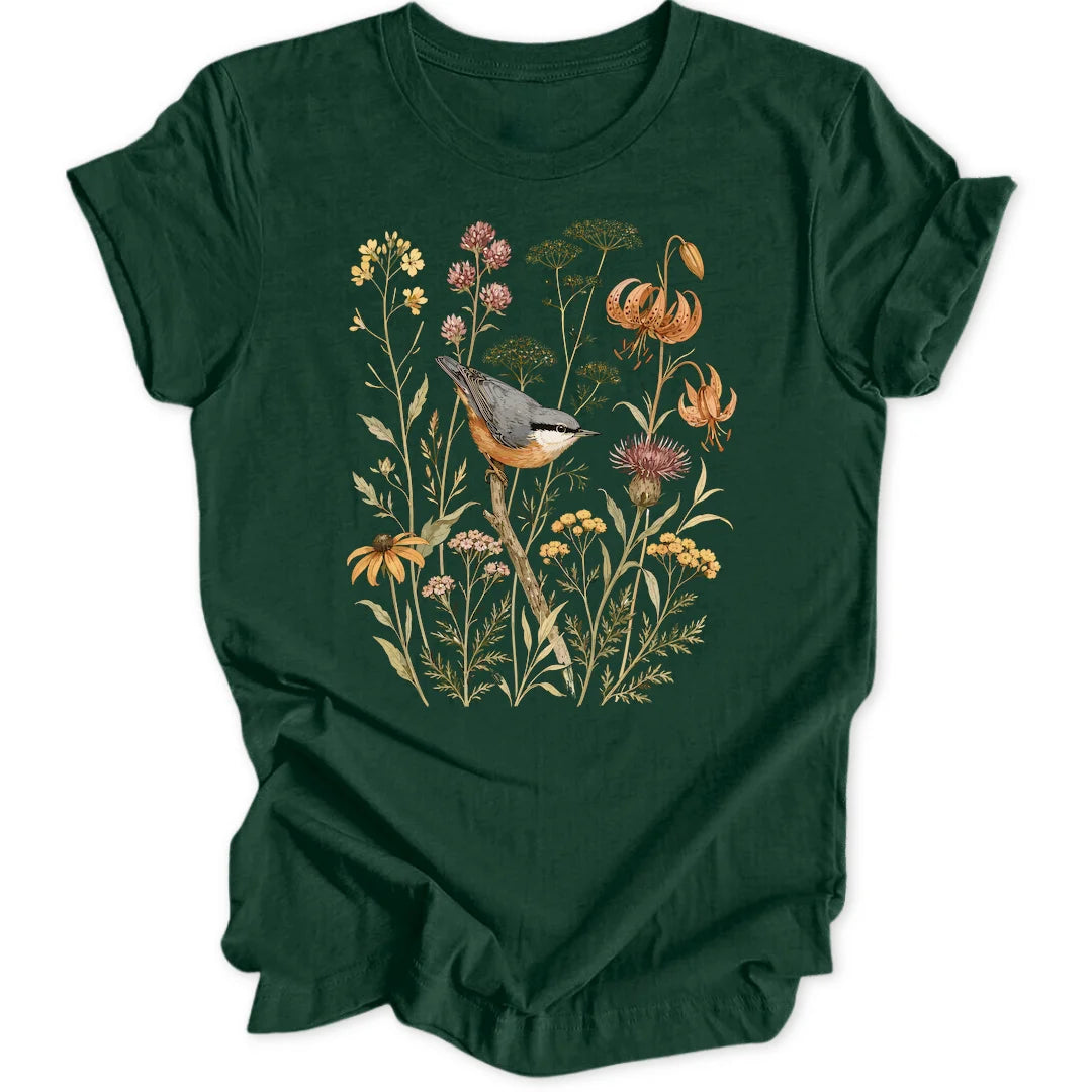 Nuthatch Stems - Forest Green