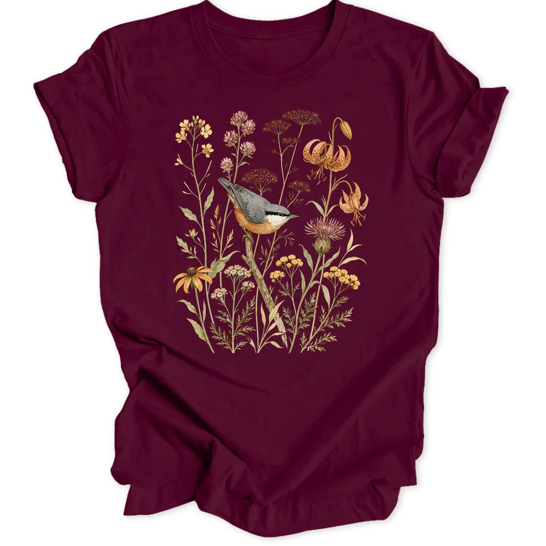 Nuthatch Stems - Maroon