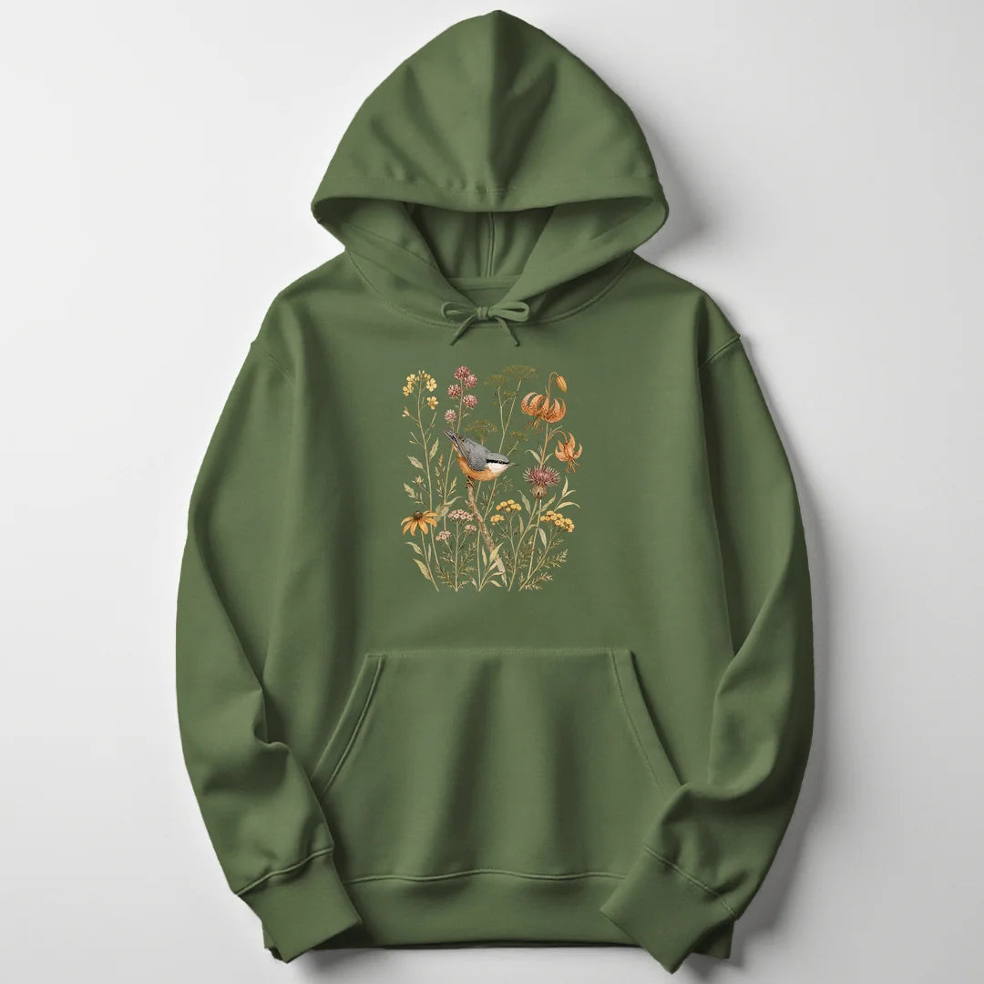Nuthatch Stems - Military Green