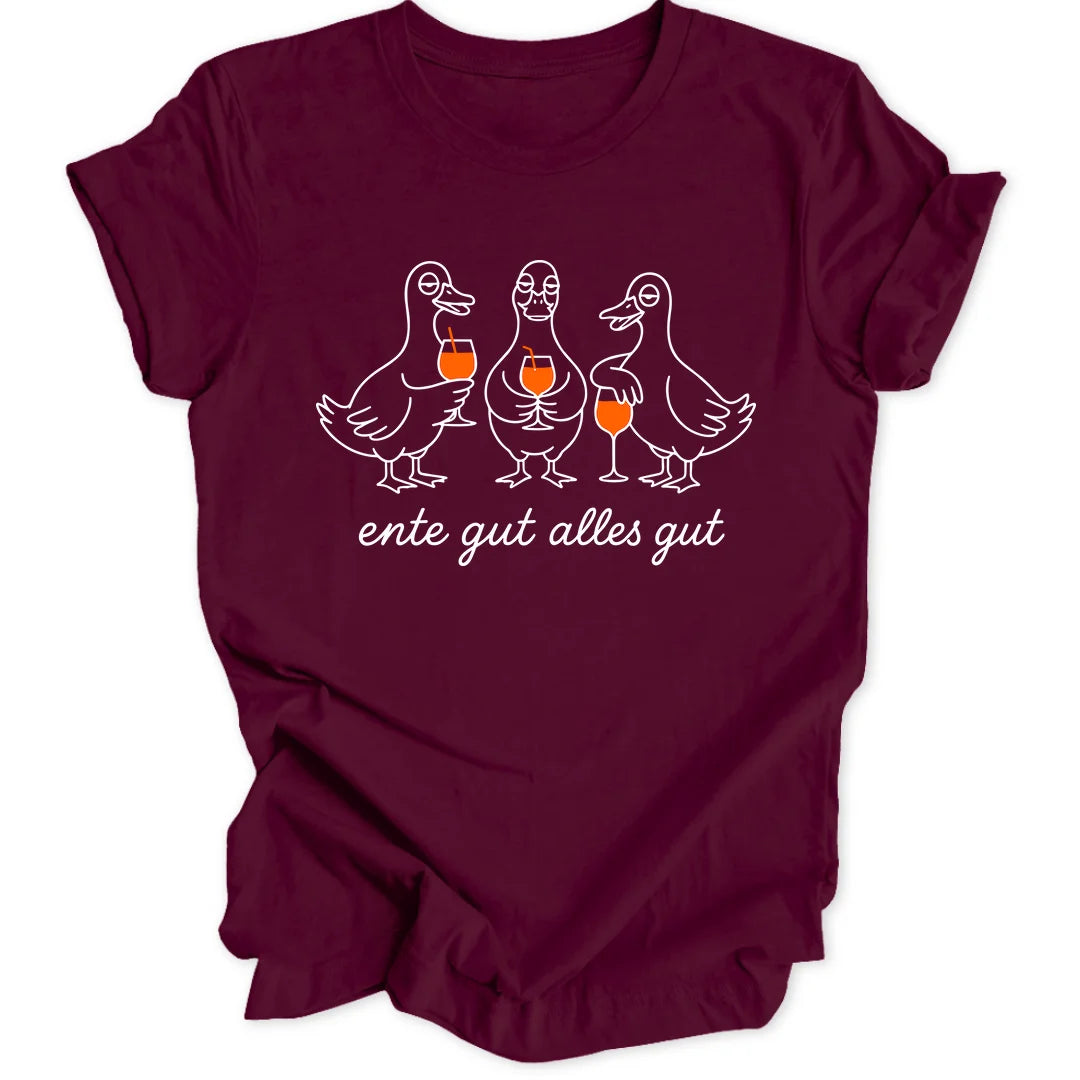 Ente Gut Alles Gut - Maroon