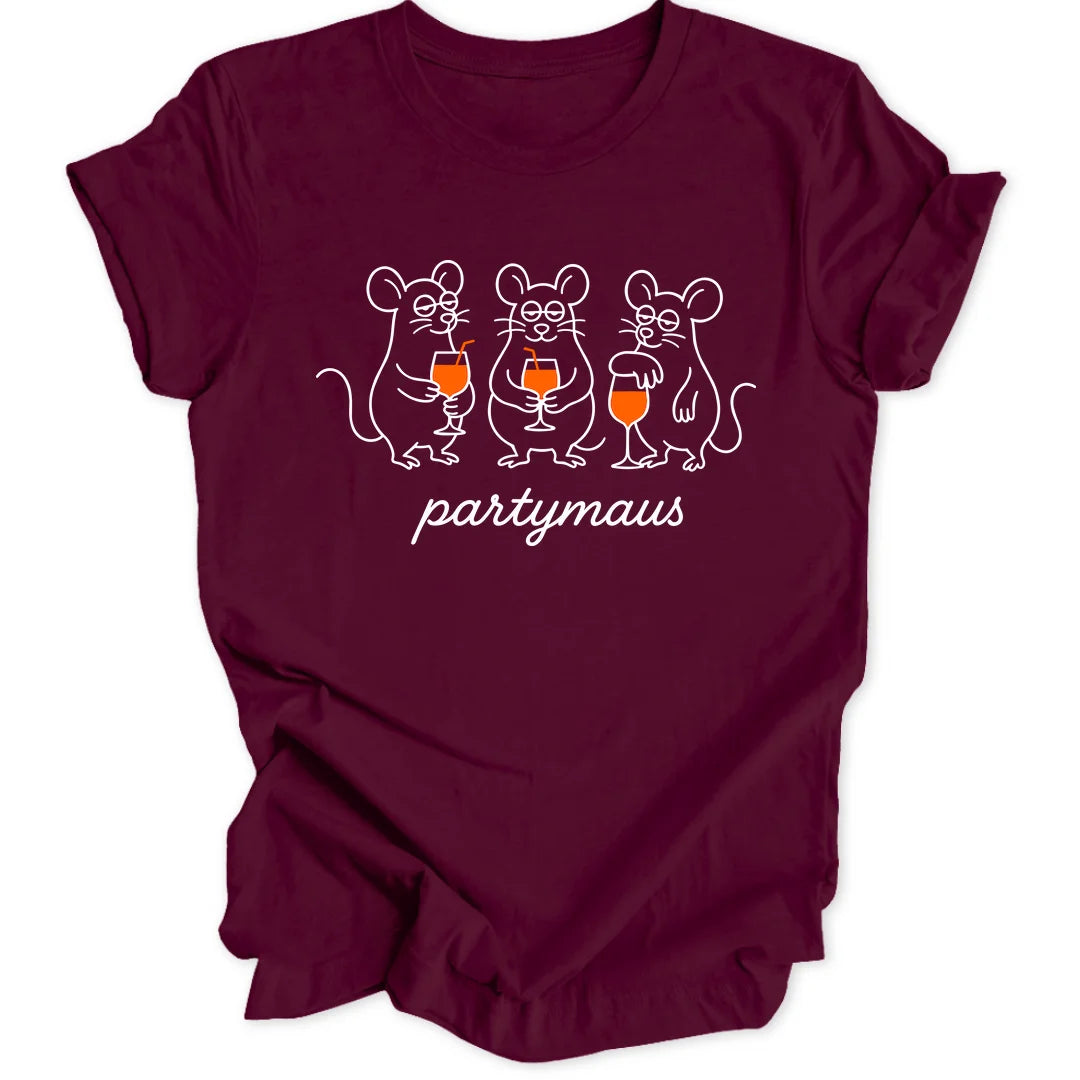 Partymaus - Maroon