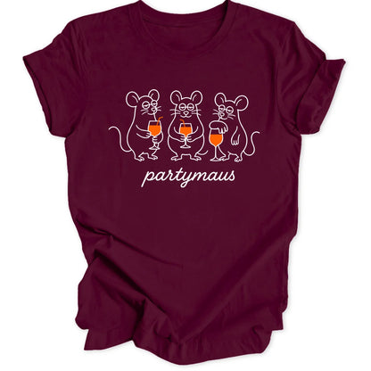 Partymaus - Maroon