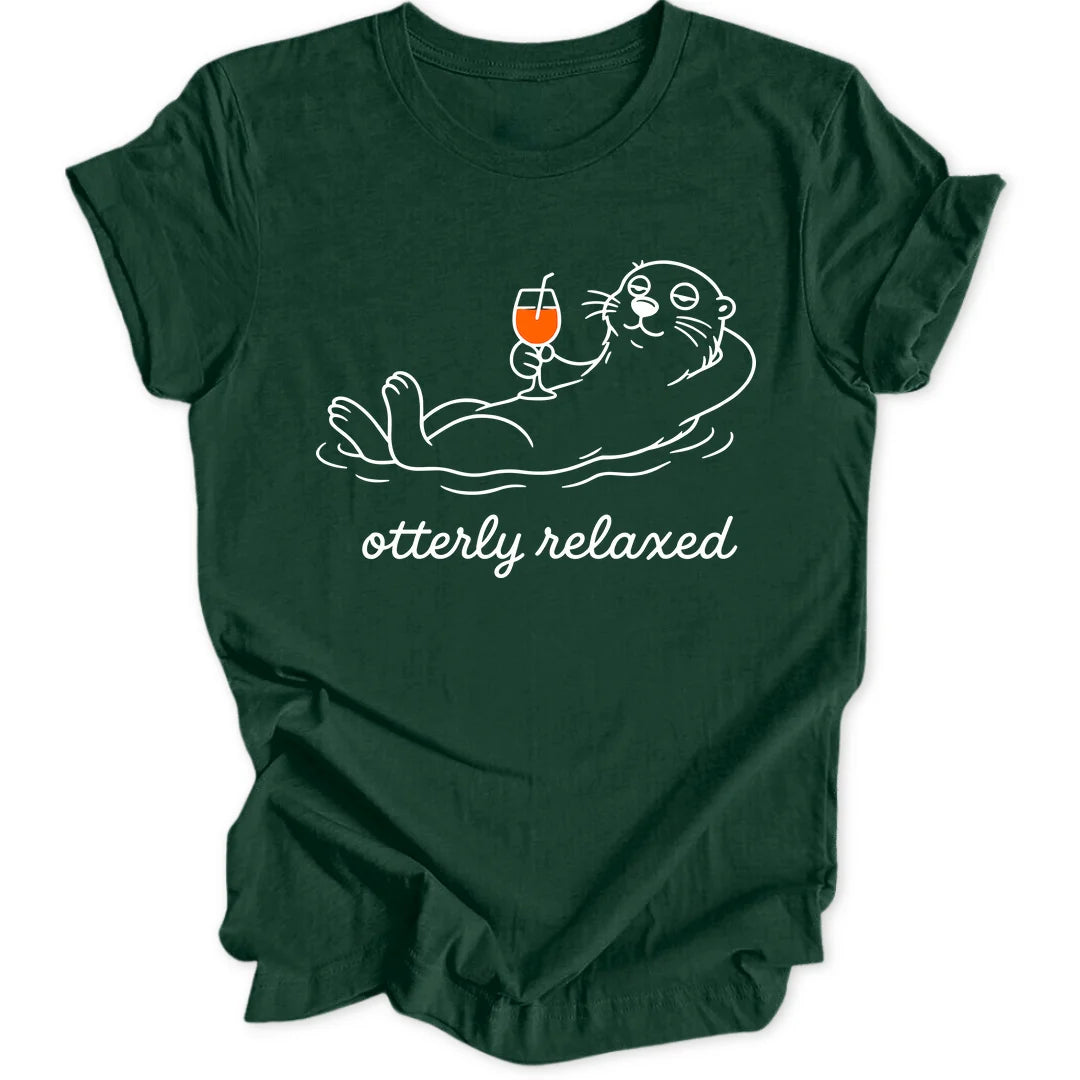 Otterly Relaxed - Forest Green