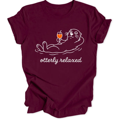 Otterly Relaxed - Maroon