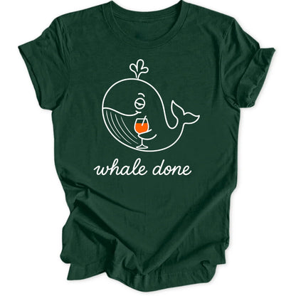 Whale Done - Forest Green