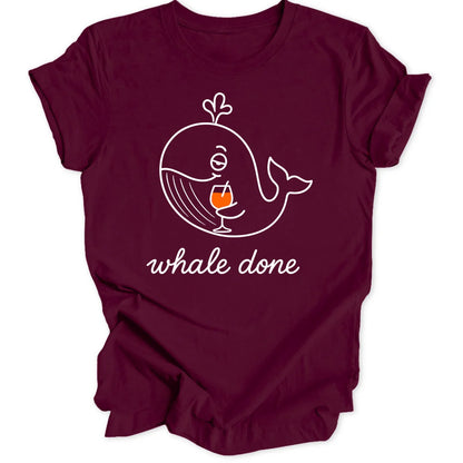 Whale Done - Maroon