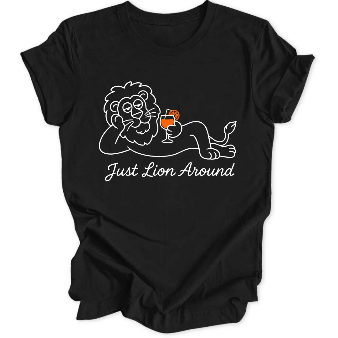 Just Lion Around - Black