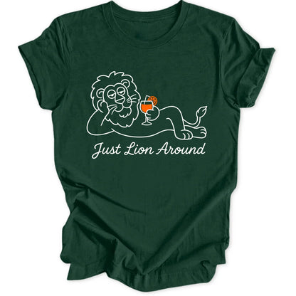 Just Lion Around - Forest Green
