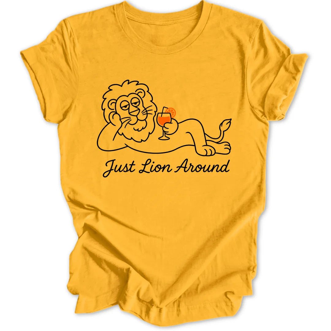 Just Lion Around - Gold