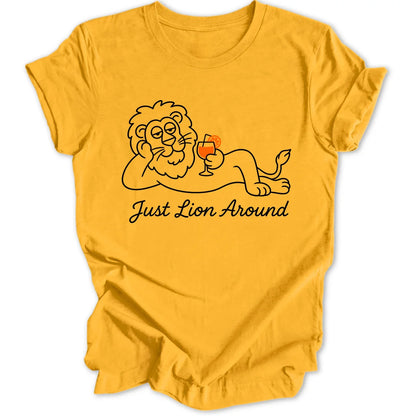 Just Lion Around - Gold