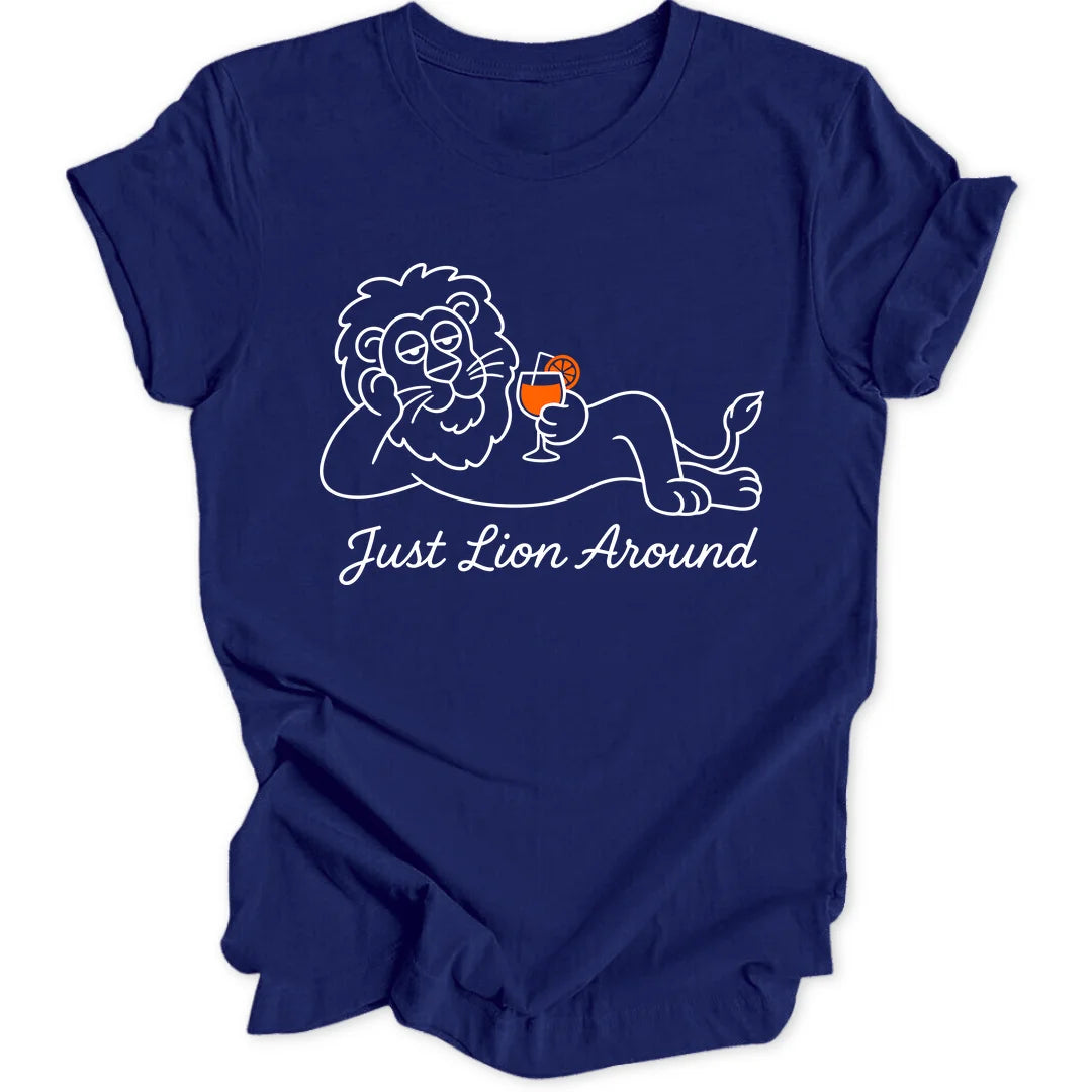 Just Lion Around - Navy