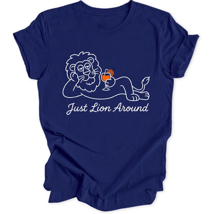 Just Lion Around - Navy