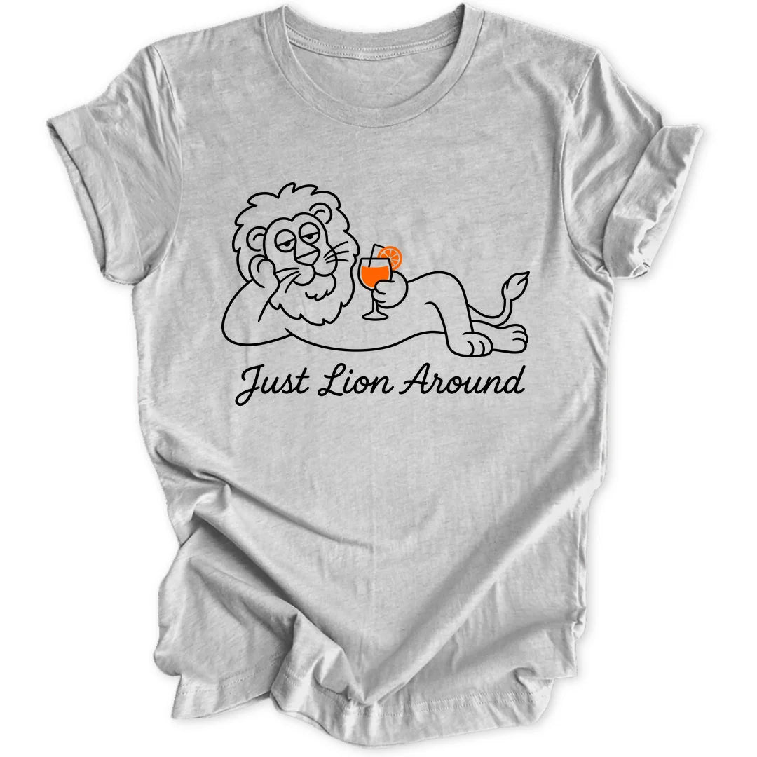 Just Lion Around - Sport Grey