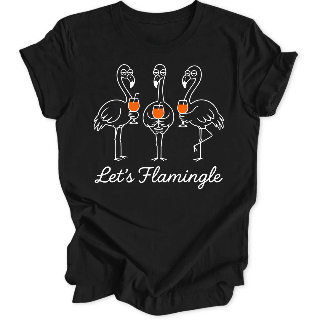 Lets Flamingle - Black
