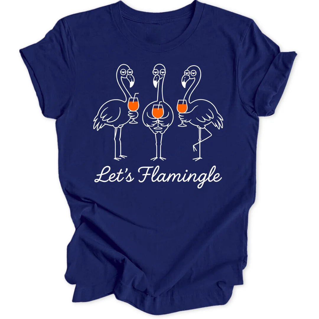 Lets Flamingle - Navy