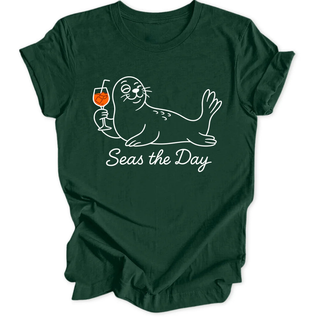 Seas The Day - Forest Green