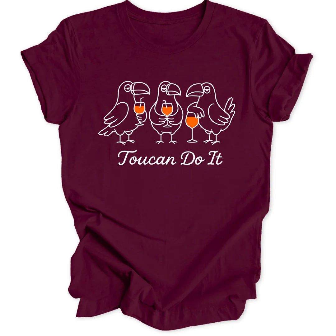 Toucan Do It - Maroon