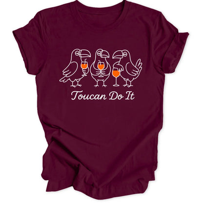 Toucan Do It - Maroon