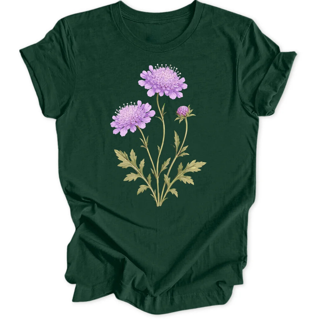 Witwenblume - Forest Green