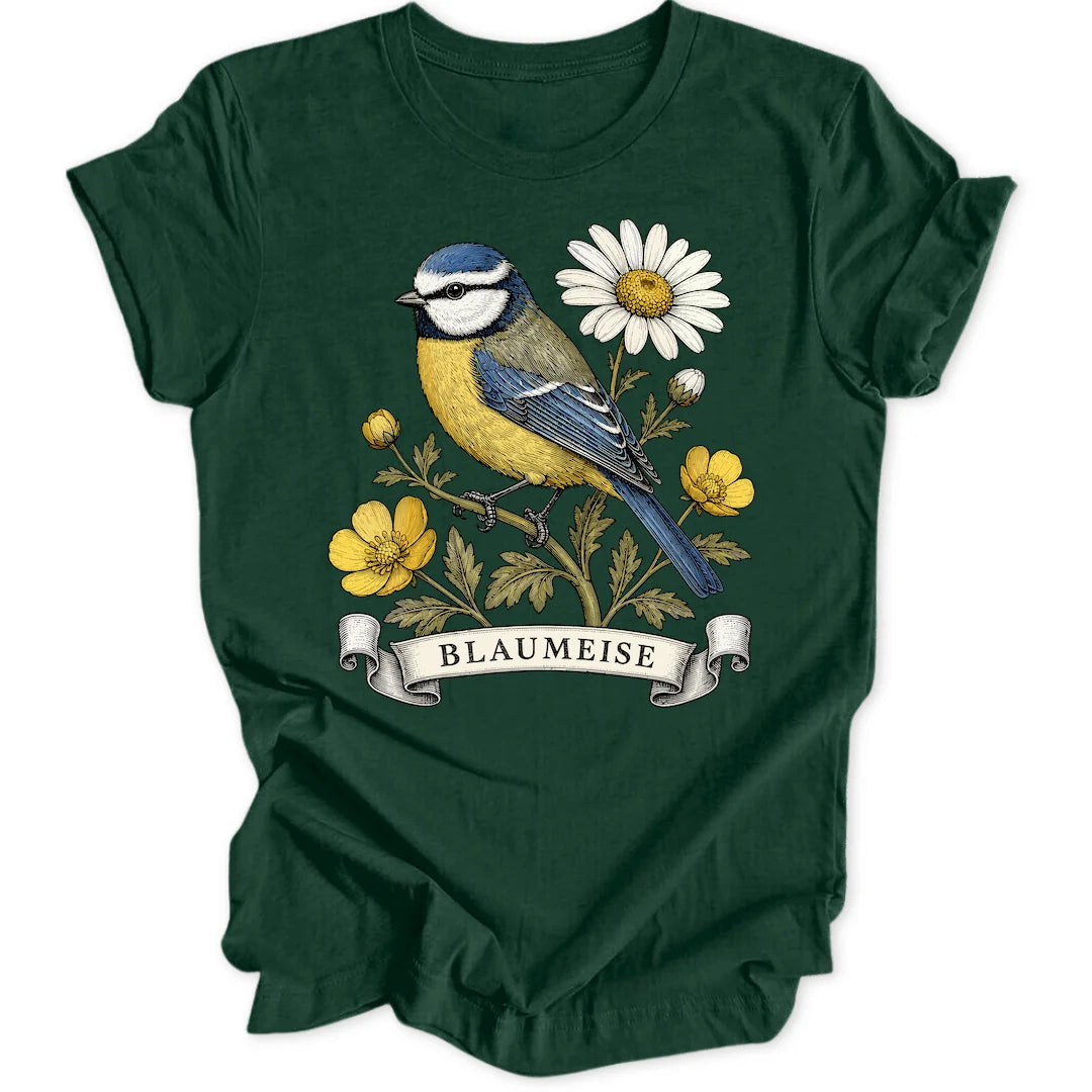 Blaumeise Plate - Forest Green