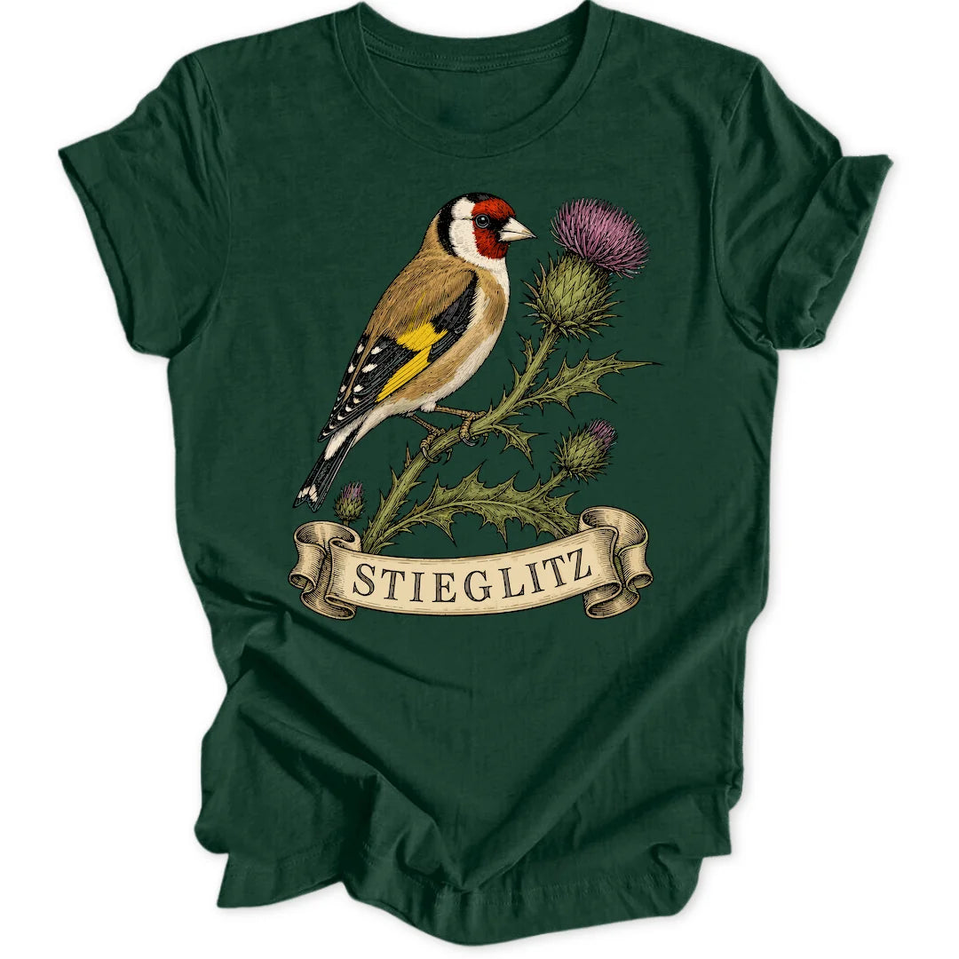 Stieglitz Plate - Forest Green