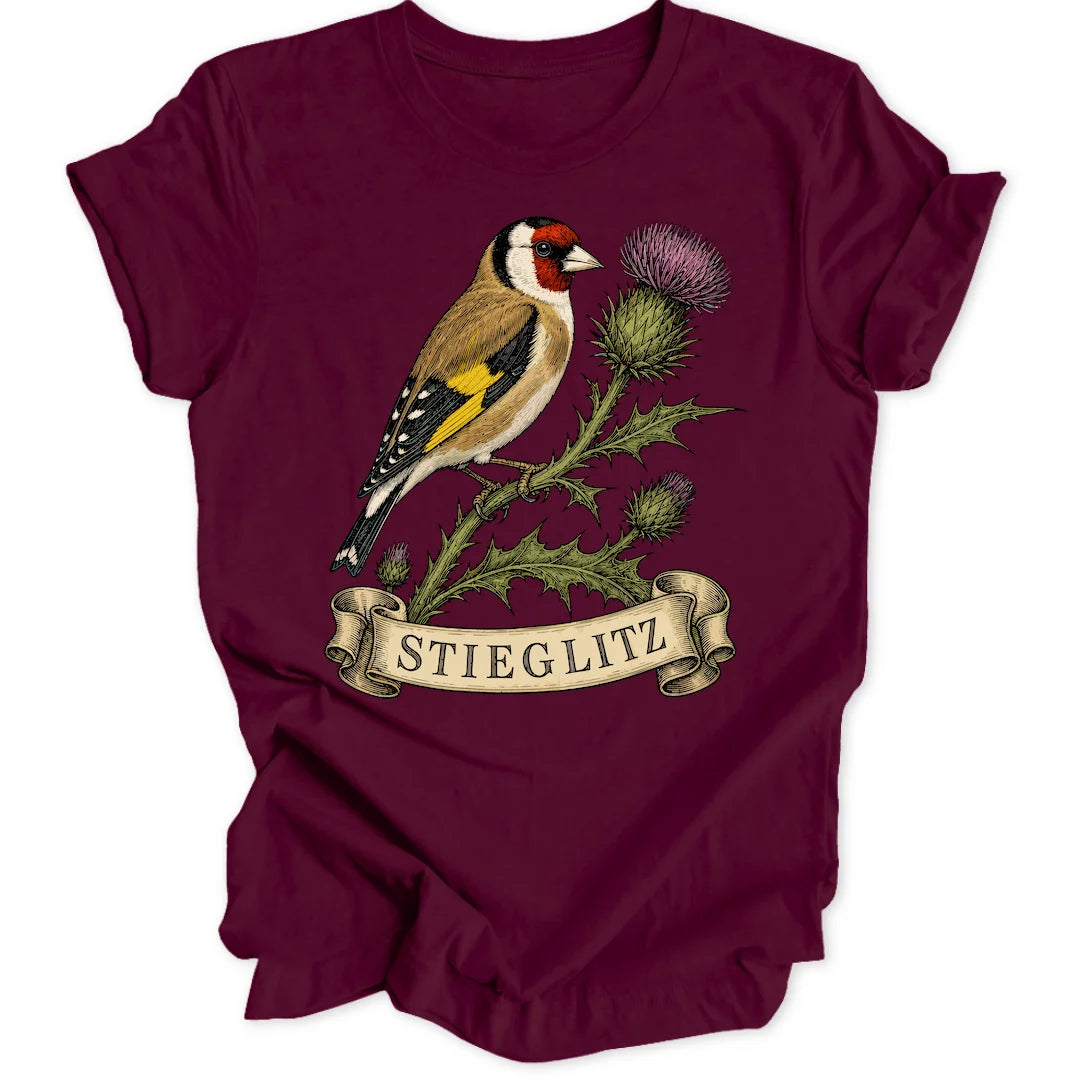 Stieglitz Plate - Maroon