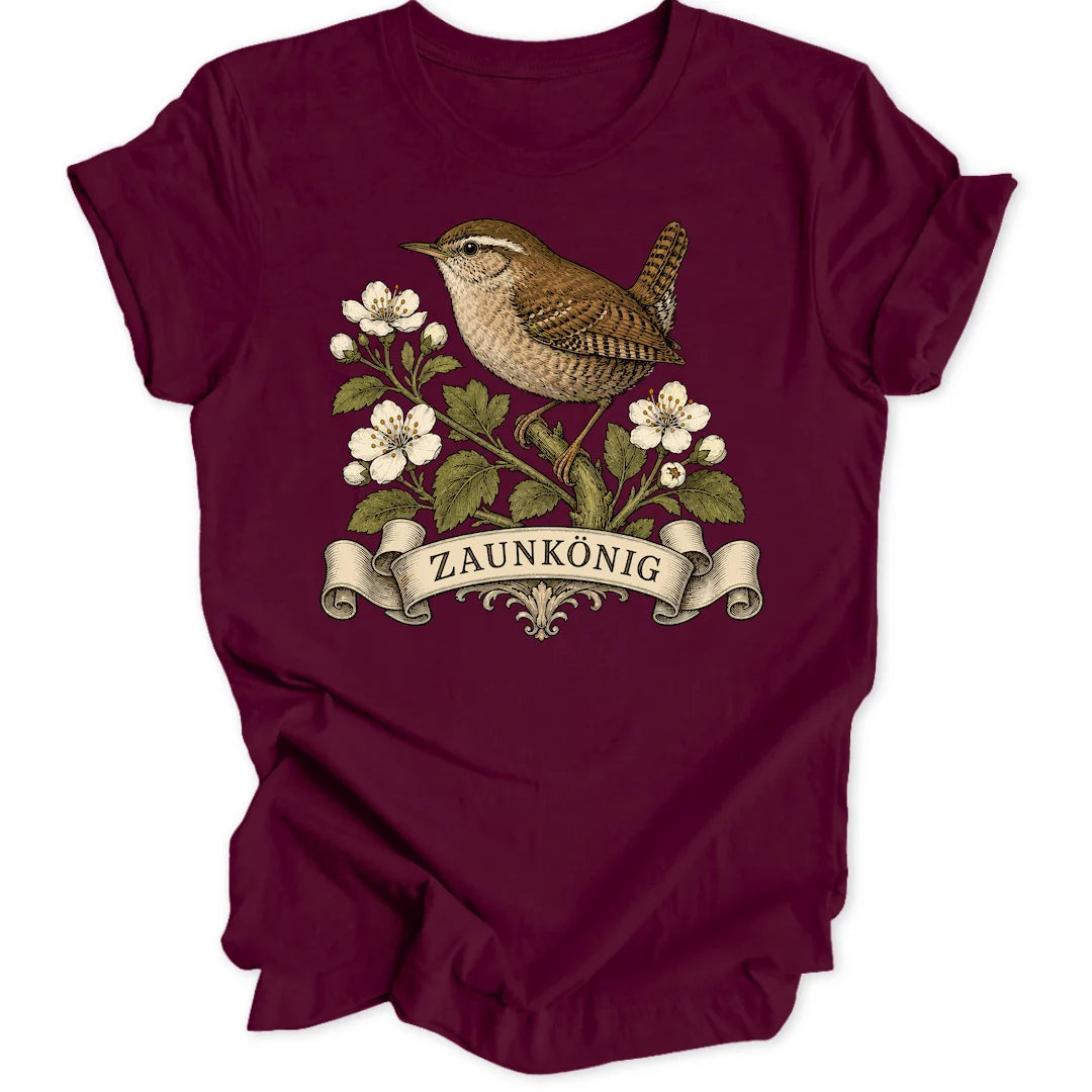 Zaunkönig Plate - Maroon