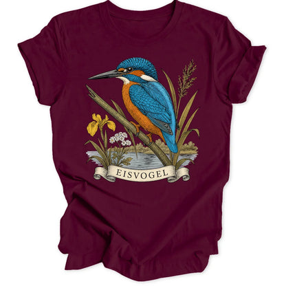 Eisvogel Plate - Maroon