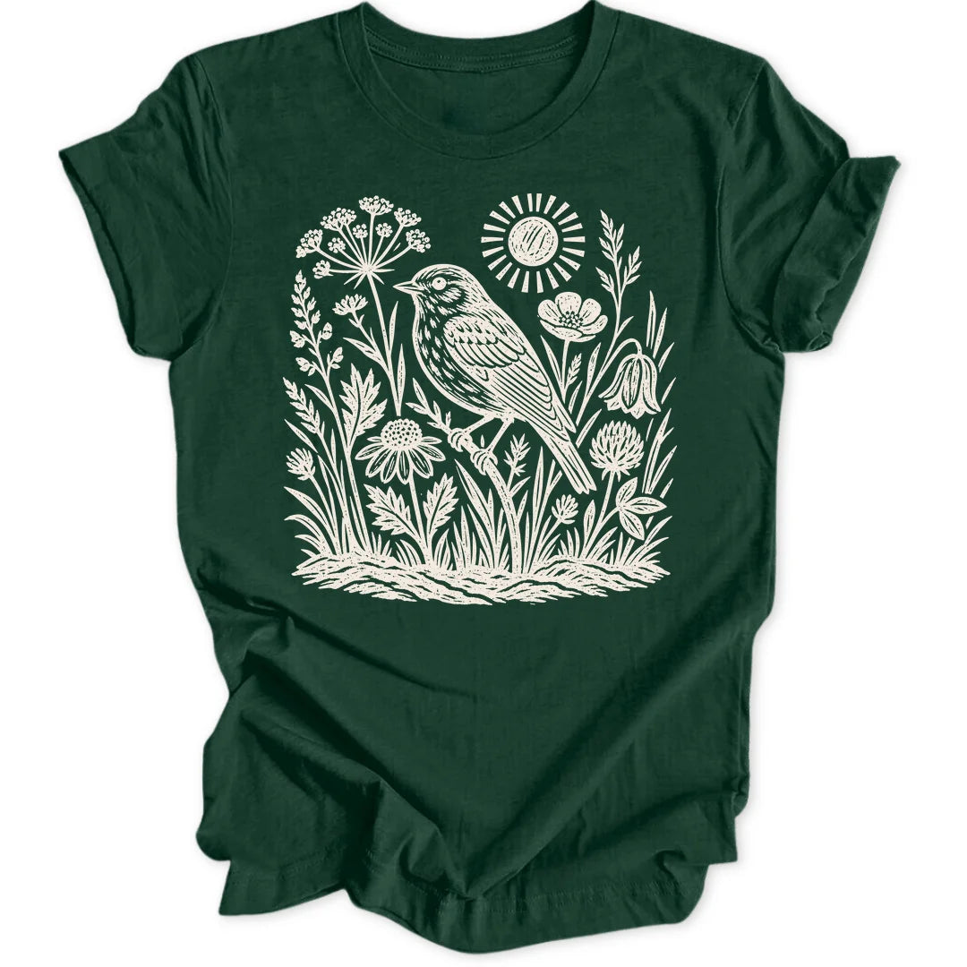Folk Songbird - Forest Green