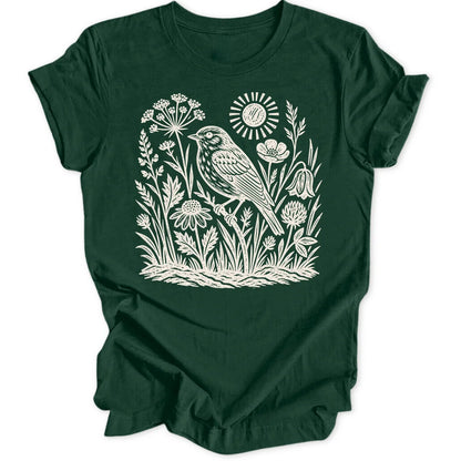 Folk Songbird - Forest Green