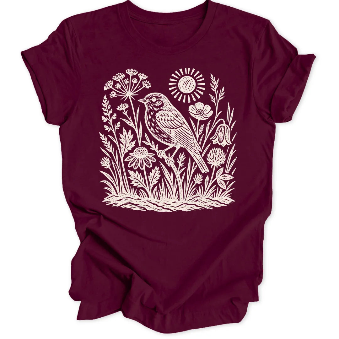 Folk Songbird - Maroon