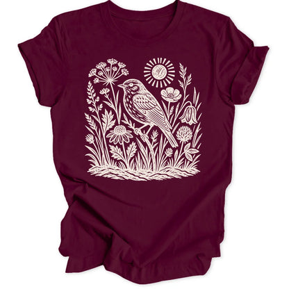 Folk Songbird - Maroon