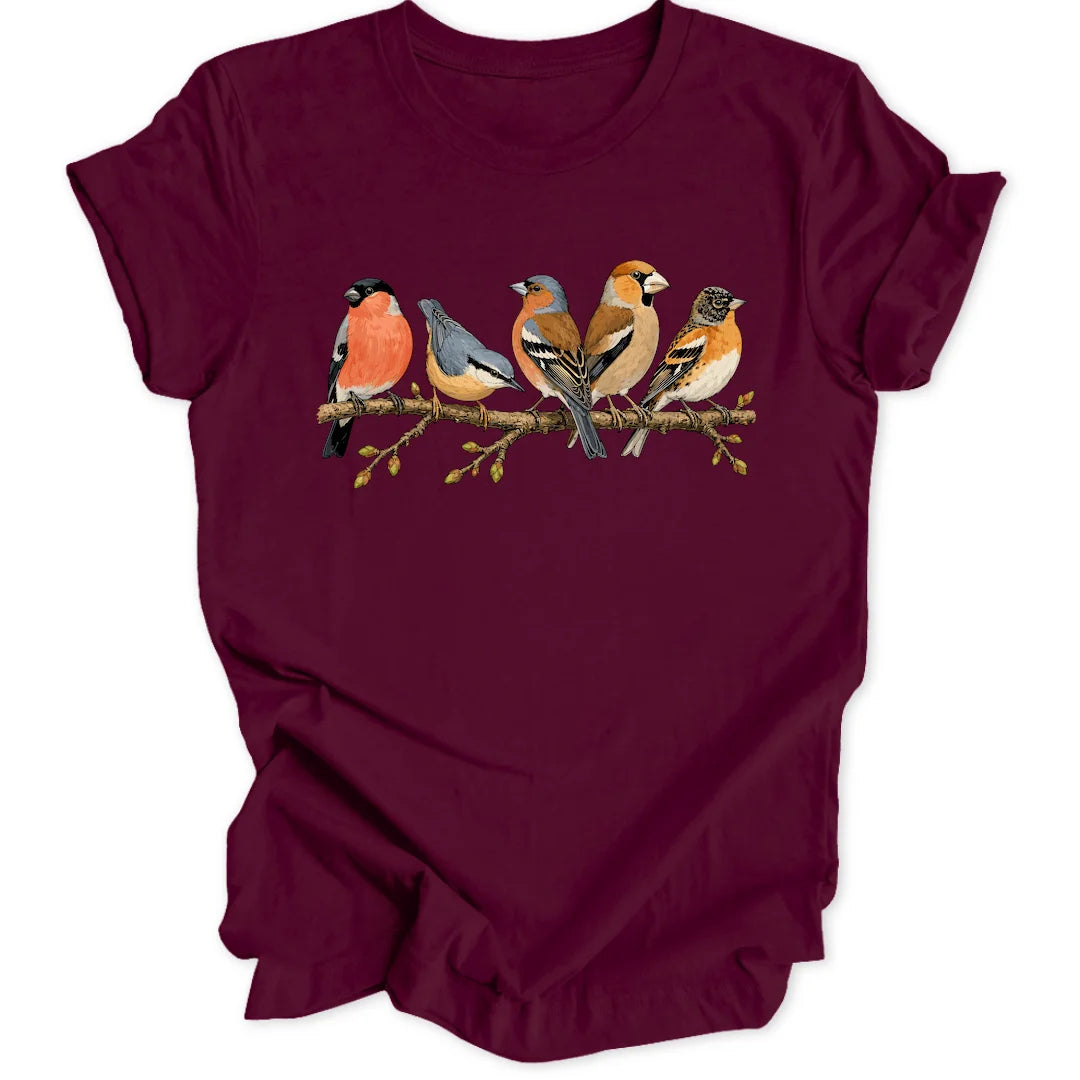 Finch Branch - Maroon