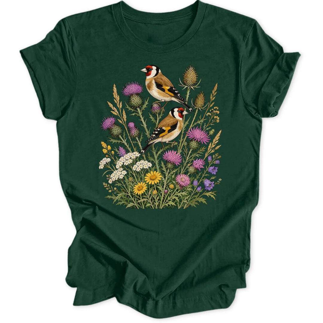 Goldfinch Duo - Forest Green