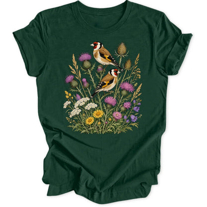 Goldfinch Duo - Forest Green