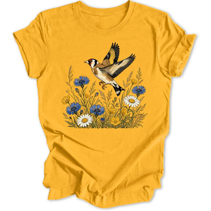 Goldfinch Flight - Gold
