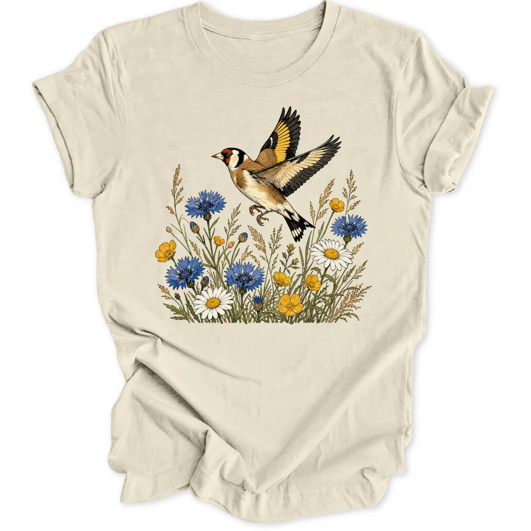 Goldfinch Flight - Natural