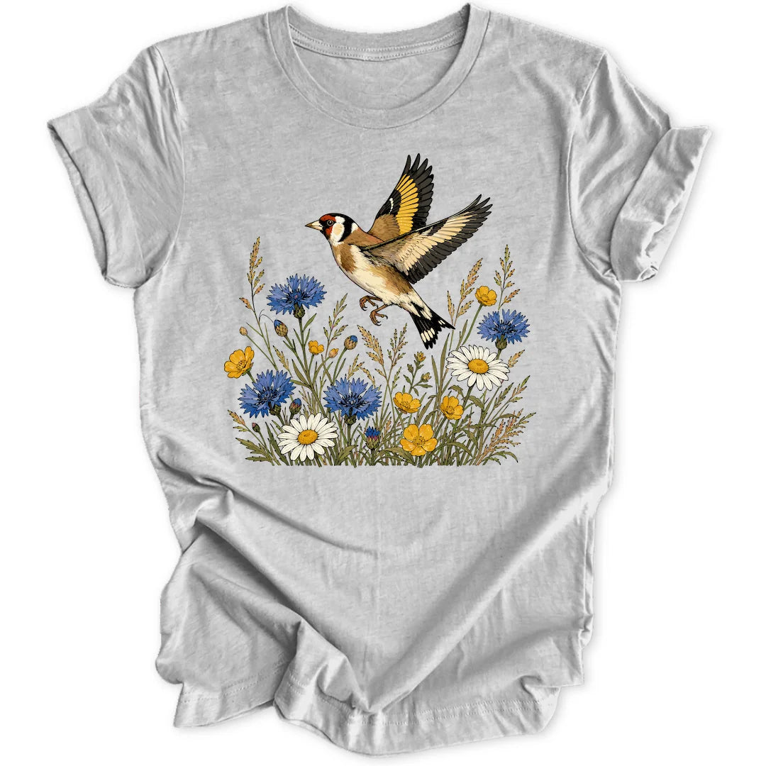 Goldfinch Flight - Sport Grey