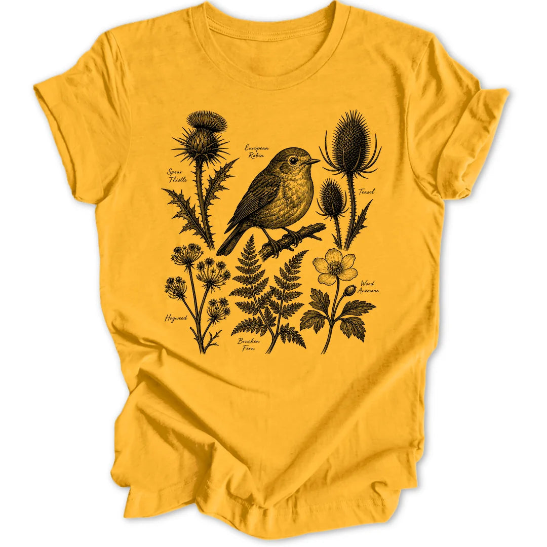 Gothic Robin - Gold
