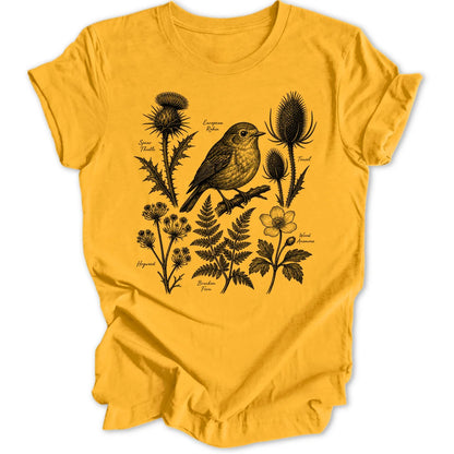 Gothic Robin - Gold