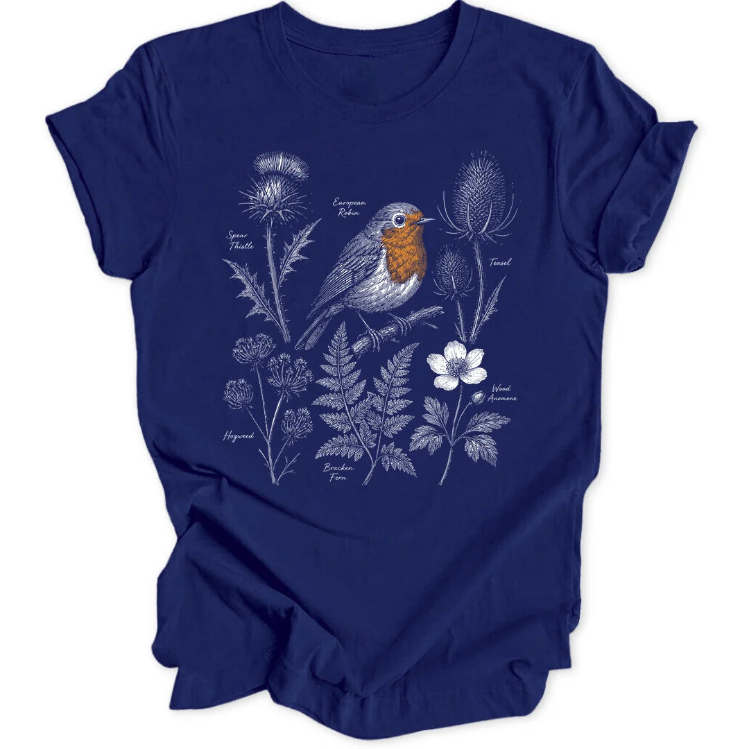 Gothic Robin - Navy