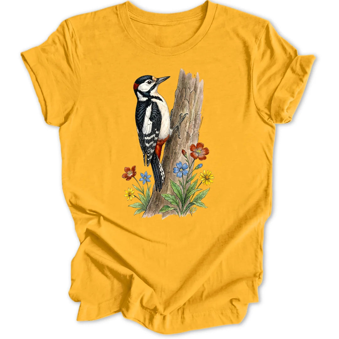 Woodpecker Trunk - Gold
