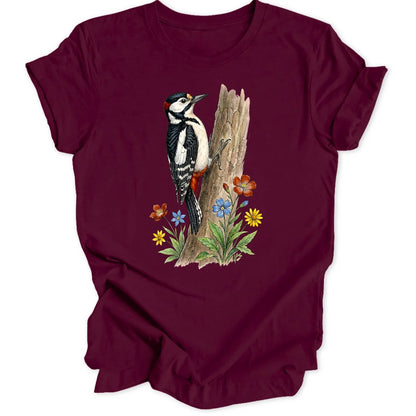 Woodpecker Trunk - Maroon