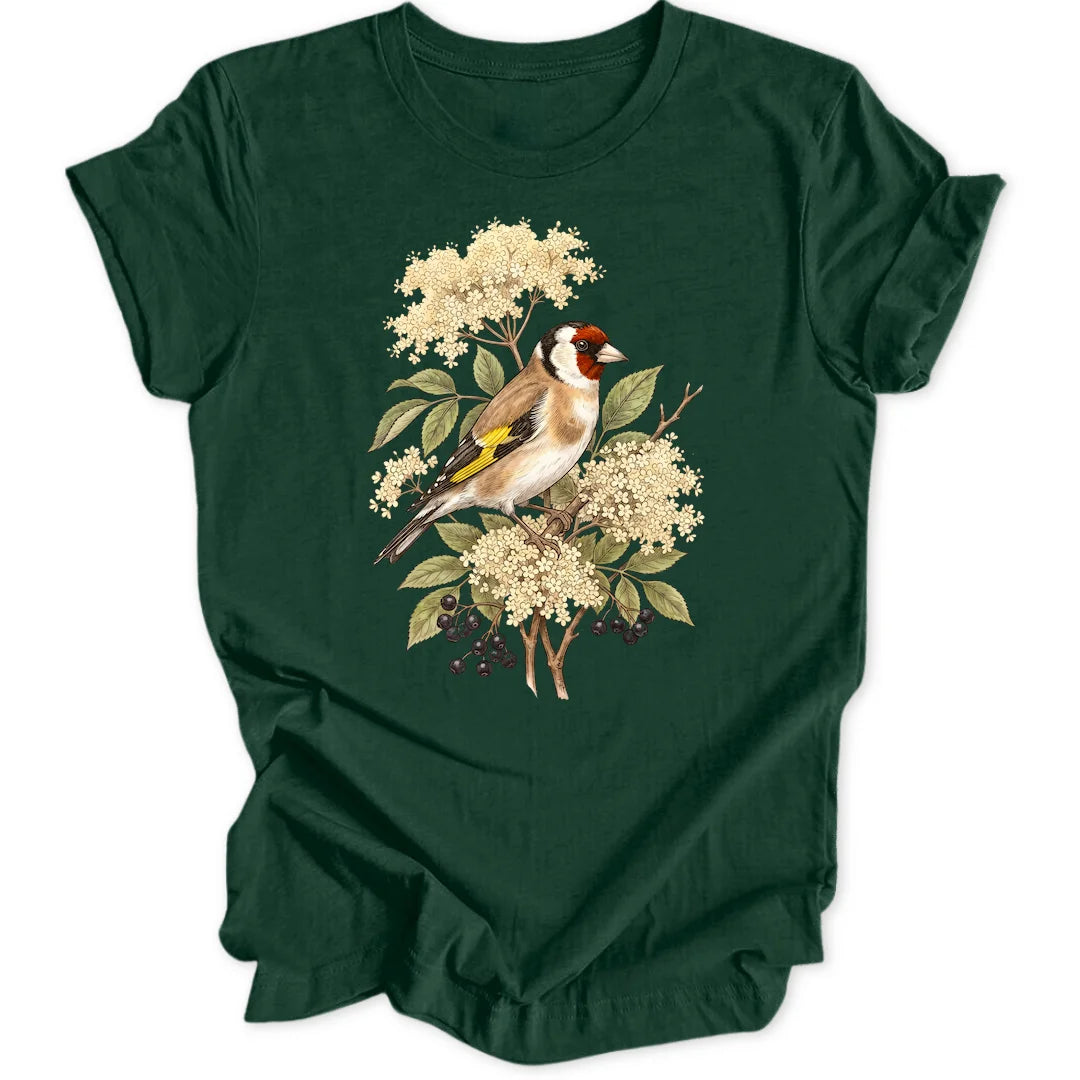 Goldfinch Elder - Forest Green